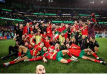 Morocco ta kafa tarihin zama ƙasar Larabawa da Afirka ta farko da ta tsallake zuwa wasan kusa da na ƙarshe a gasar cin kofin duniya