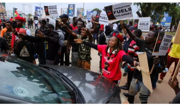 An tsare gommai masu zanga-zangar yaƙi da cin hanci da rashawa