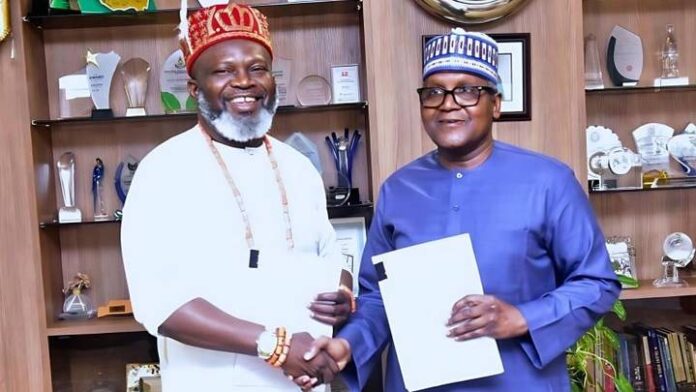 Kamfanin NNPCL ya cim ma yarjejeniya ta shekara 10 da Ɗangote