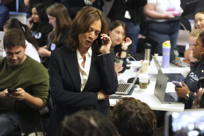 Kamala Harris ta ƙira Trump domin taya murnar cin zaɓe