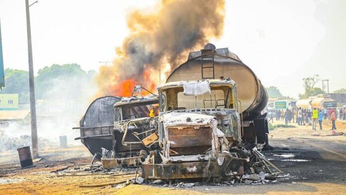 Adadin waɗanda suka rasu a fashewar tankar mai a Jihar Neja ya ƙaru