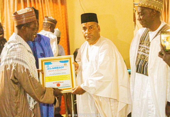 Jaridar Almizan ta karrama Dakta Yusuf Ali, Farfesa Gwarzo, Media Trust, Ibrahim Musa da Mawaƙi Saƙafa Potiskum