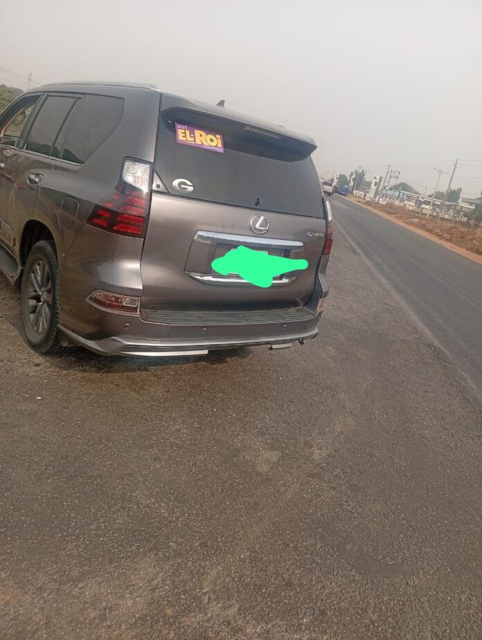 'Yansanda a Abuja sun gano motar da aka sace ta hanyar amfani da na’urar bibiya