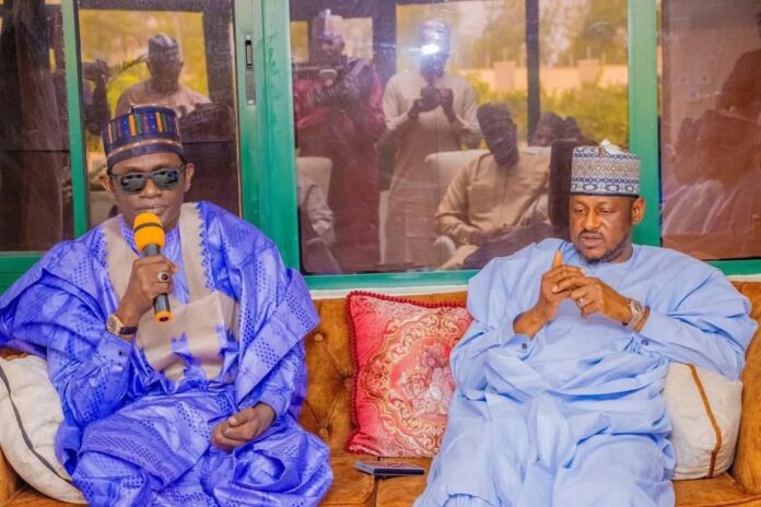 Gwamna Yobe ya je ta'aziyyar rasuwar mahaifiyar Gwamnan Katsina