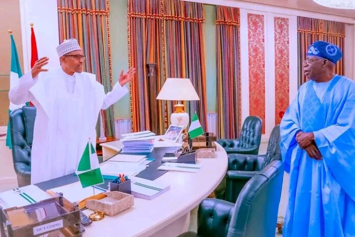 Tinubu ya tura Kashim Shettima London a ɓoye don ya duba Buhari a Asibiti
