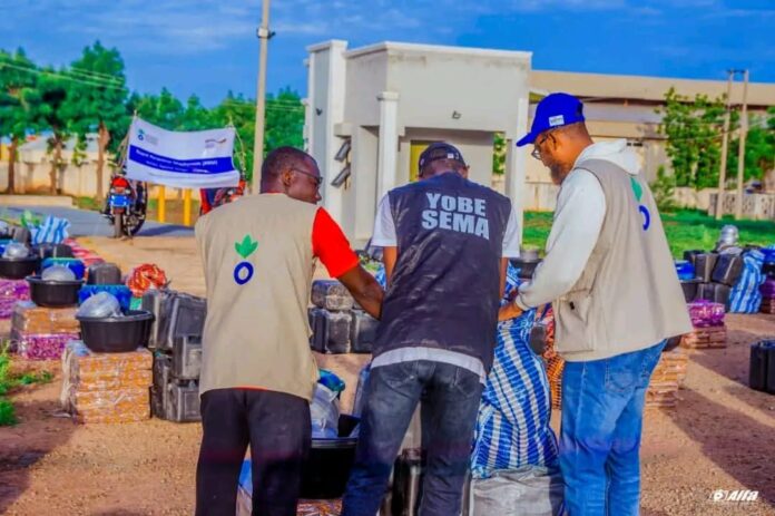 YOSEMA ta ba da tallafi ga waɗanda guguwar iska ta yiwa ta'adi a Yobe