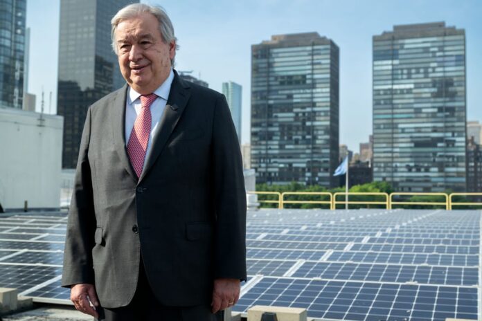 Lokacin Samun Dama: Yadda za a ƙara kuzarin zamanin makamashi mai tsafta - António Guterres Lokacin Samun Dama: Yadda za a ƙara kuzarin zamanin makamashi mai tsafta - António Guterres