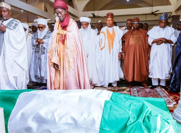 Shettima ya wakilci shugaba Tinubu eajen jana'izar Sarkin Zuru