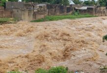 Ruwan sama kamar da bakin ƙwarya, ya rushe gidaje da dama a Potiskum (Hotuna) Ruwan sama kamar da bakin ƙwarya, ya rushe gidaje da dama a Potiskum