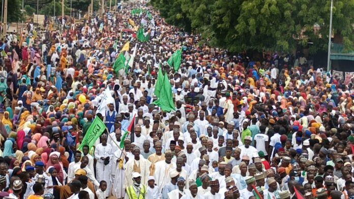 Islamiyoyi sama da 700 ne suka halarci zagayen Maulidin Annabi Muhammad (SAWW) a Potiskum