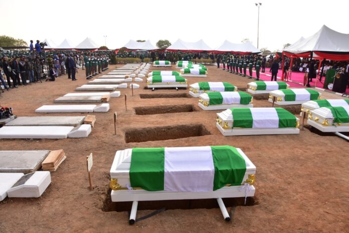 A cikin mako 2, jami'an tsaron Najeriya 53 ne suka rasa ransu 