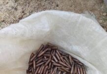 Rundunar ‘yansandan Kaduna ta gano alburusai 210 na ƙirar 7.56MM a hanyar Zariya zuwa Funtuwa Rundunar ‘yansandan Kaduna ta gano alburusai 210 na ƙirar 7.56MM a hanyar Zariya zuwa Funtuwa